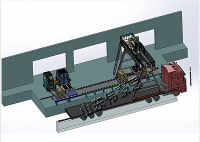 面粉全自動裝車機(jī)讓裝車化難為易